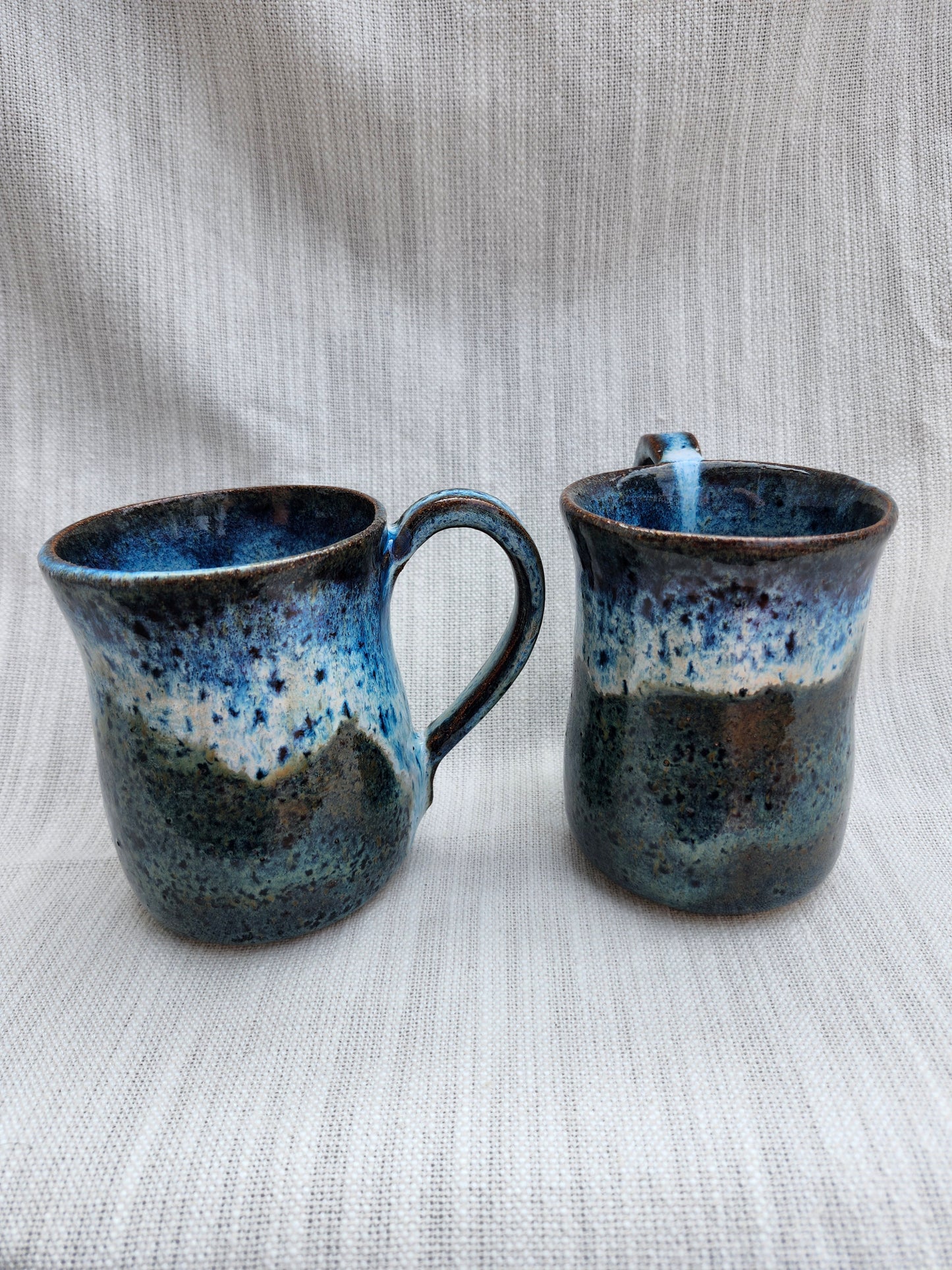 Mountain Sky Ceramic Mugs - Set of 2