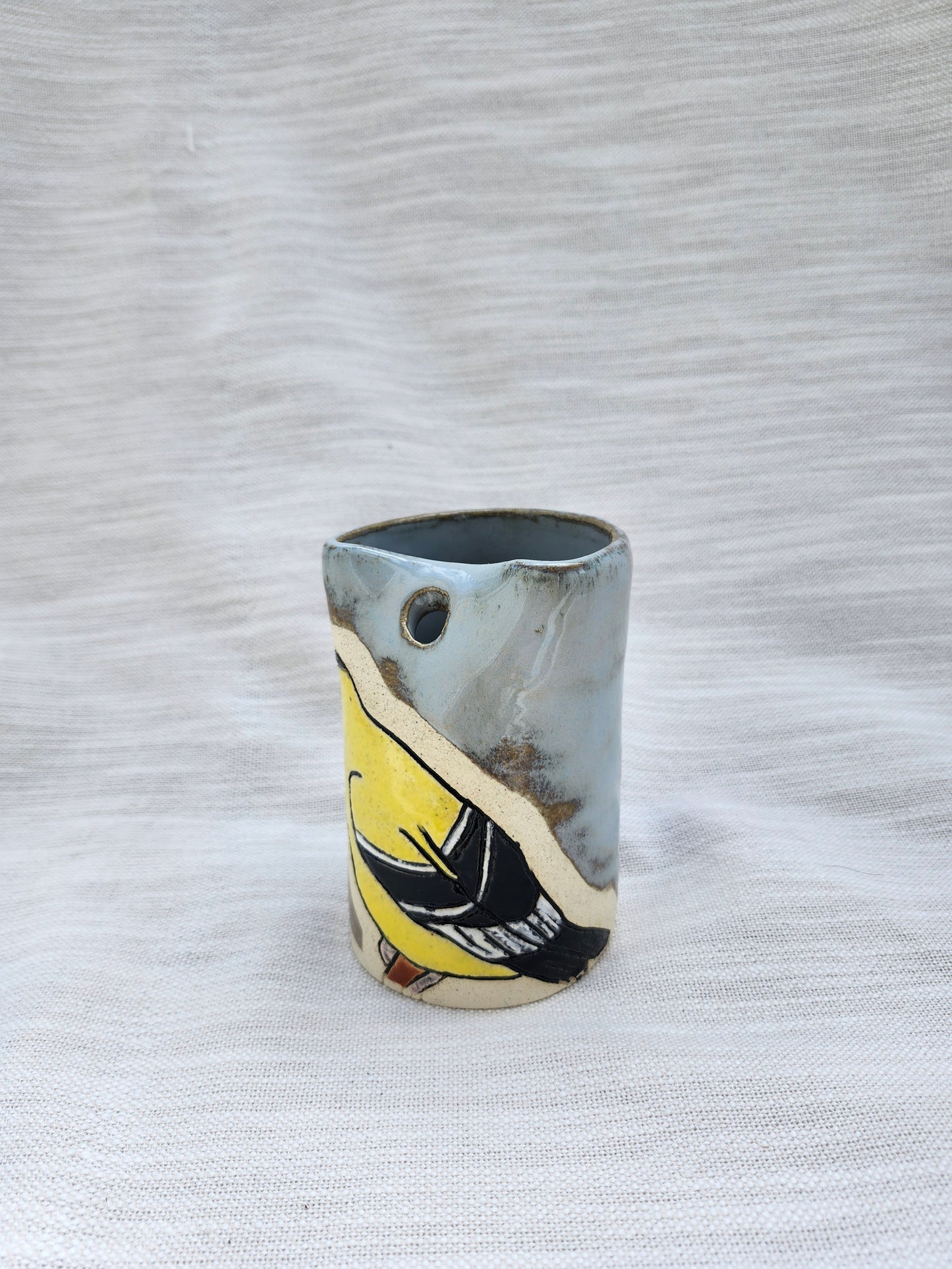 Goldfinch Straw Tumbler