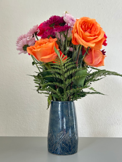 Sapphire Seas Vase