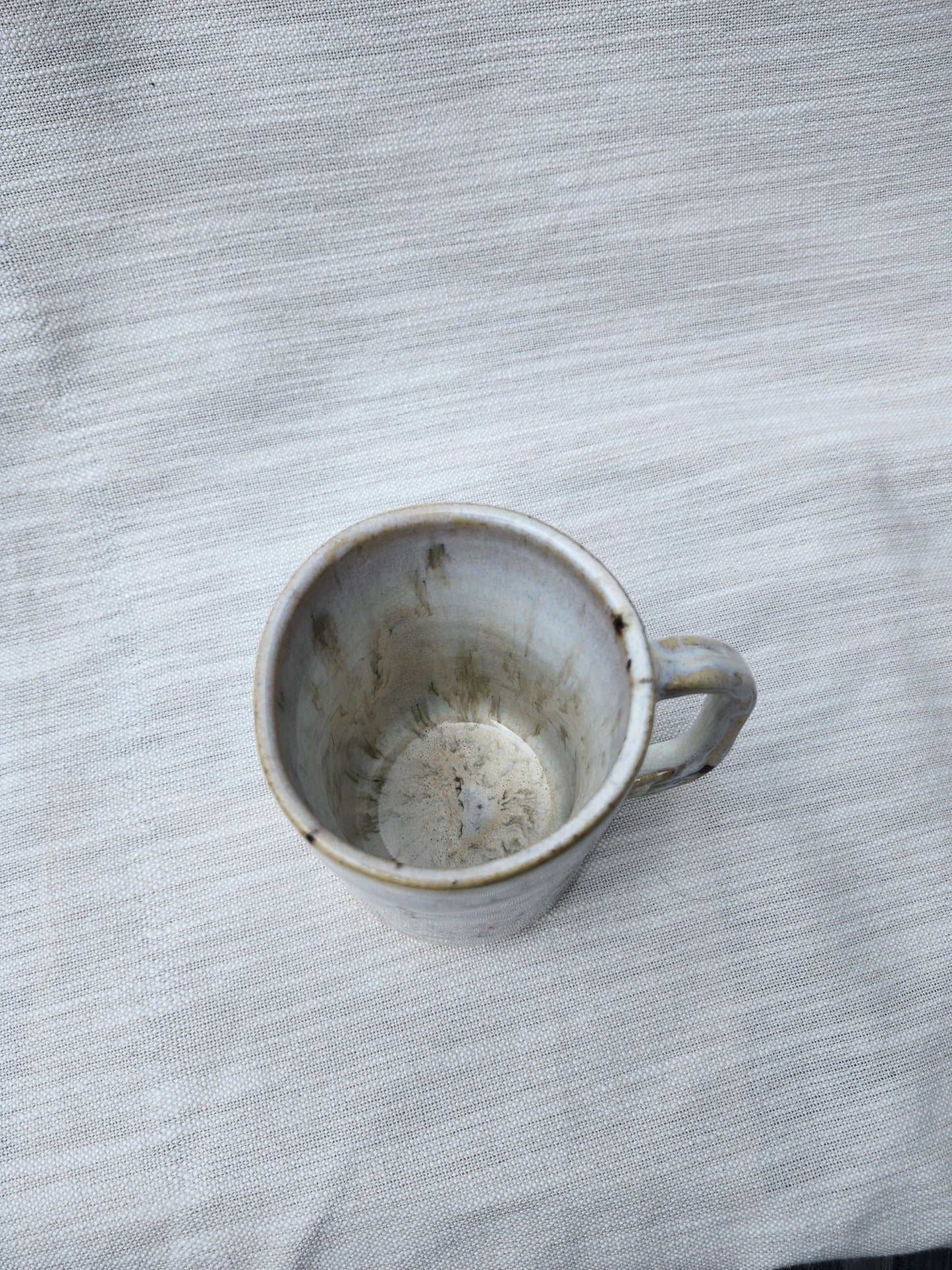 White Birch Tree Heart Mug