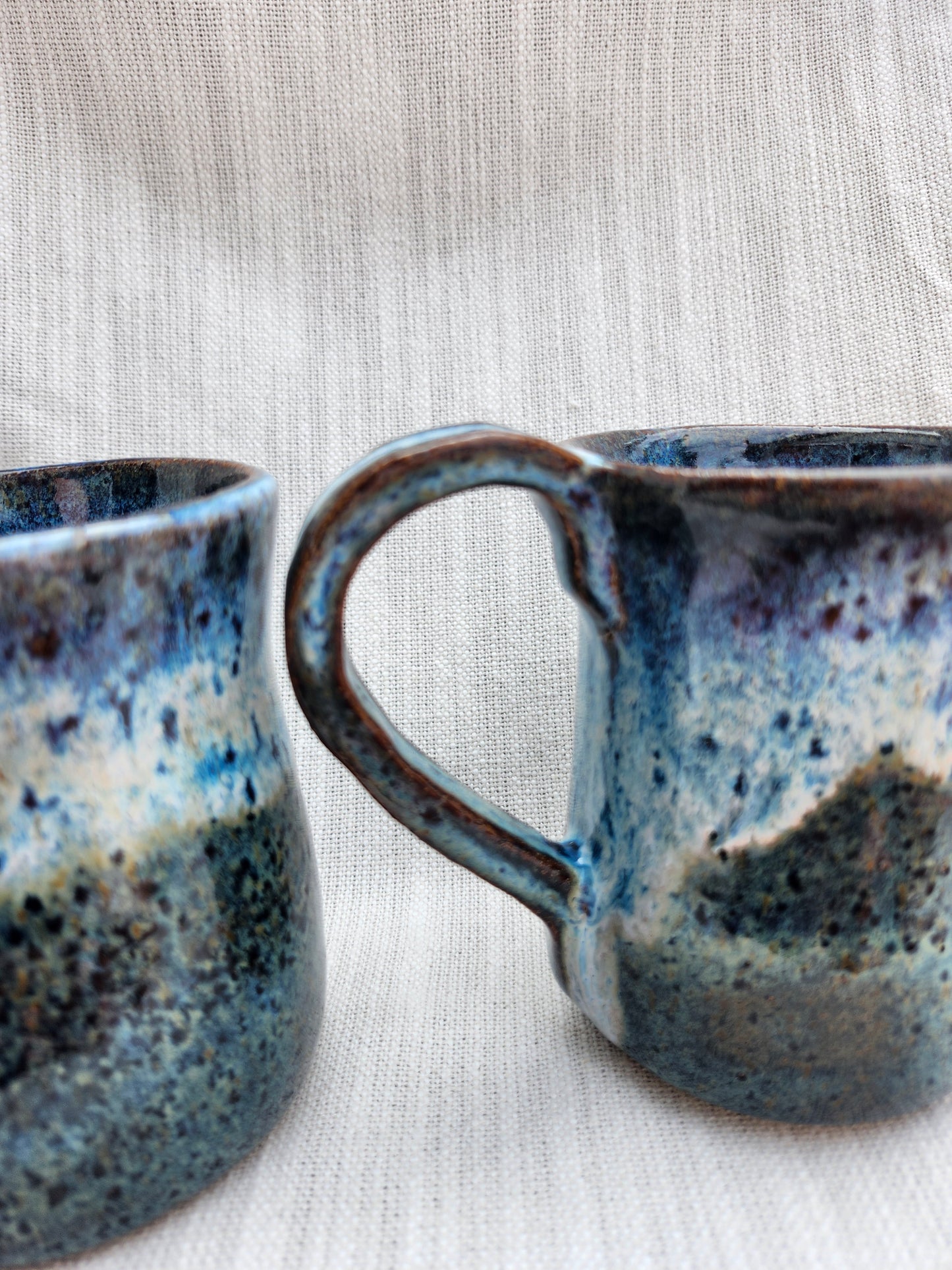 Mountain Sky Ceramic Mugs - Set of 2