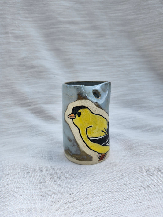 Goldfinch Straw Tumbler