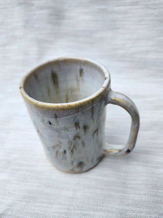 White Birch Tree Heart Mug
