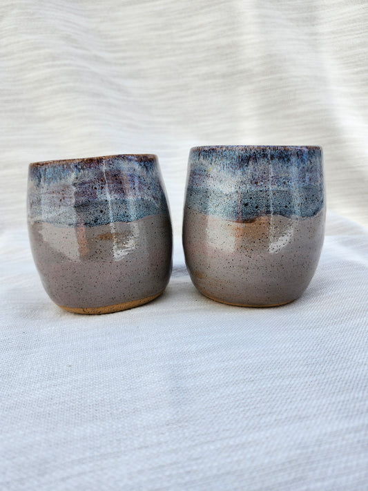 Seattle Skies Stemless Wine Glass Set