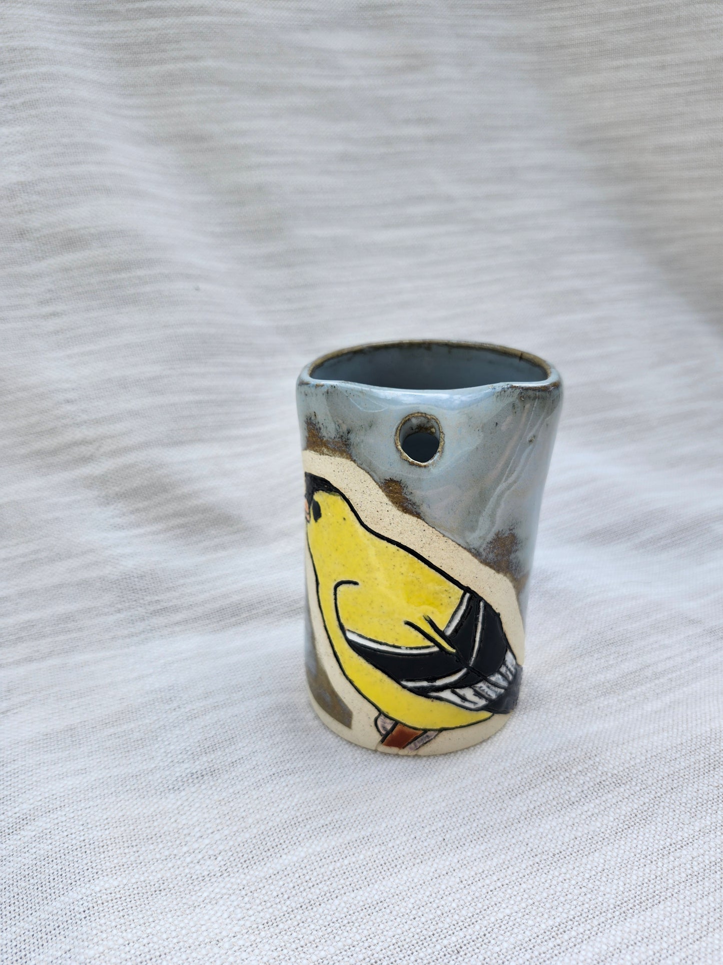 Goldfinch Straw Tumbler